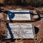 CARNABY family monuments on graves 
