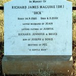 MAGUIRE Dr Richard James